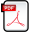 Icono de formato PDF